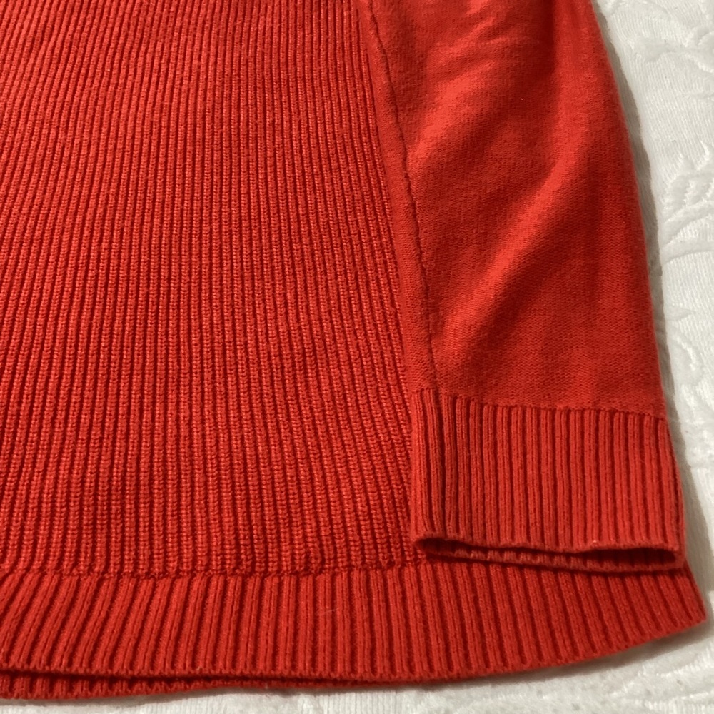 Talbots Red Pullover Ladies Rib Knit Sweater - Picture 3 of 10